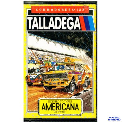 TALLADEGA C64 KASSETT