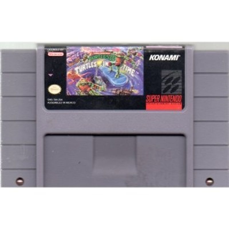 TURTLES IN TIME SNES NTSC