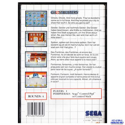 GHOSTBUSTERS MASTERSYSTEM