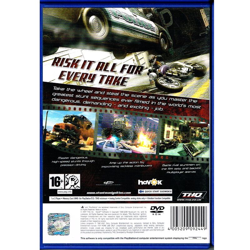 STUNTMAN IGNITION PS2