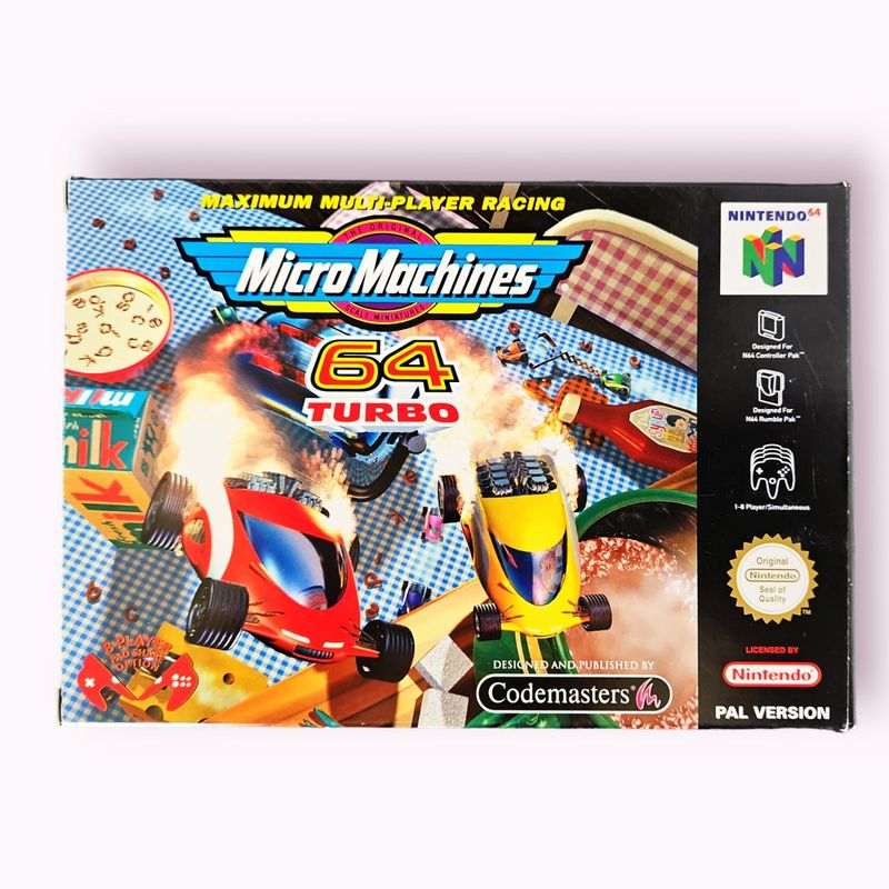 MICRO MACHINES 64 TURBO N64