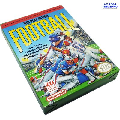 NES PLAY ACTION FOOTBALL REV-A