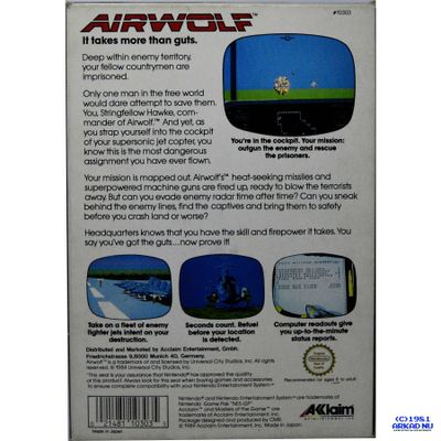 AIRWOLF NES