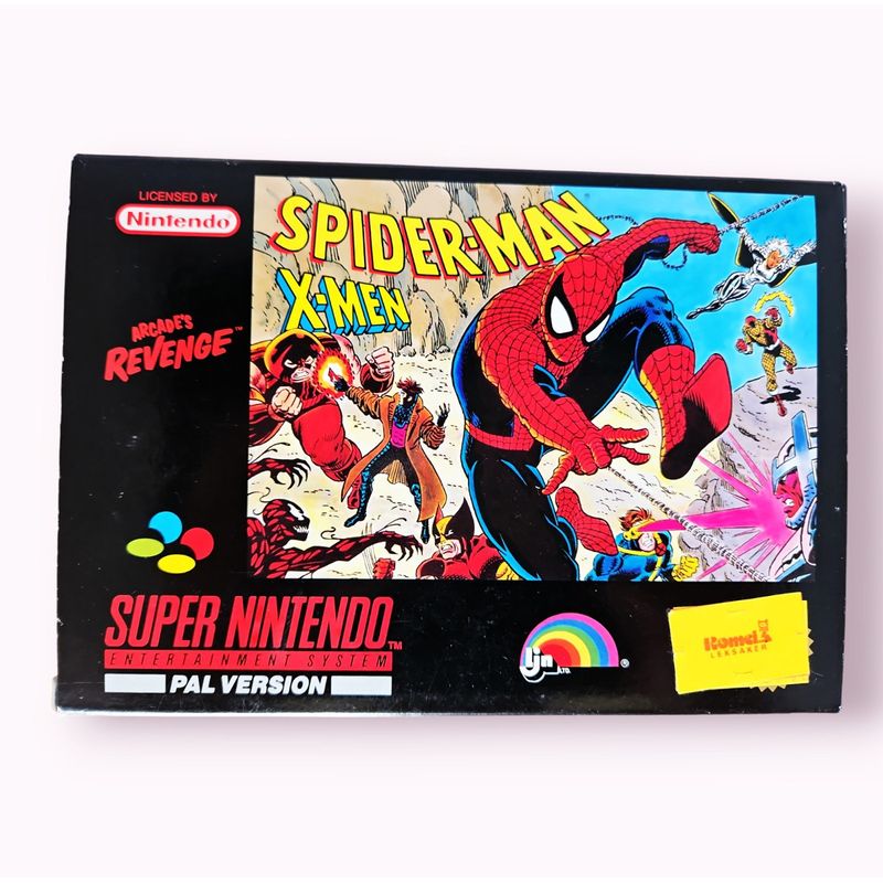 SPIDER-MAN X-MEN ARCADES REVENGE SNES SCN