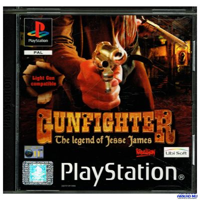 GUNFIGHTER THE LEGEND OF JESSE JAMES PS1