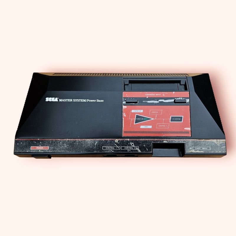 SEGA MASTER SYSTEM BASENHET + HANG ON