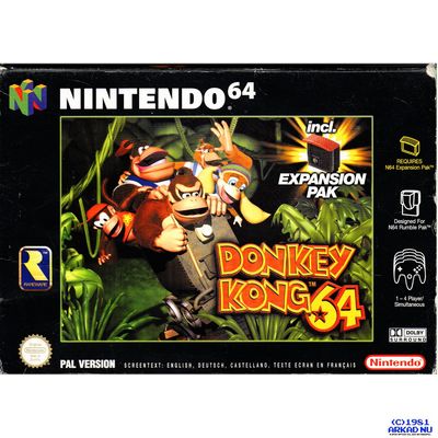 DONKEY KONG 64 N64