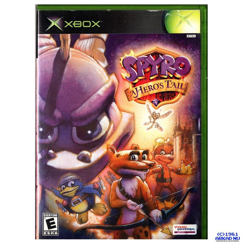 SPYRO HERO'S TAIL XBOX NTSC USA