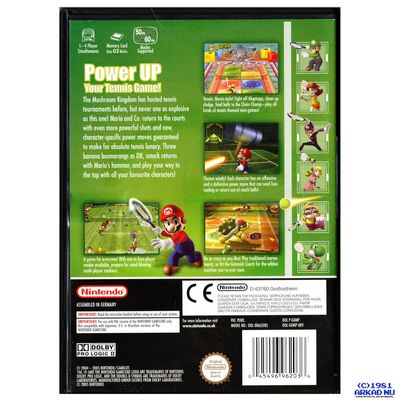 MARIO POWER TENNIS GAMECUBE