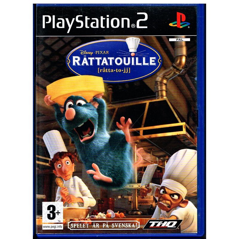 DISNEY PIXAR RÅTTATOUILLE PS2