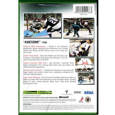 ESPN NHL 2K5 XBOX