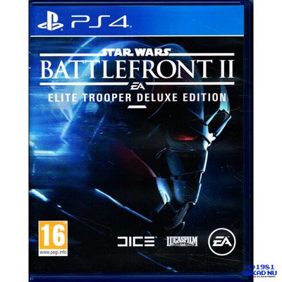 STAR WARS BATTLEFRONT II ELITE TROOPER DELUXE EDITION PS4