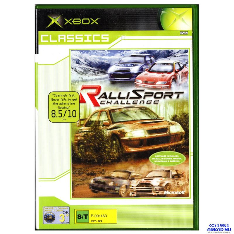 RALLISPORT CHALLENGE XBOX