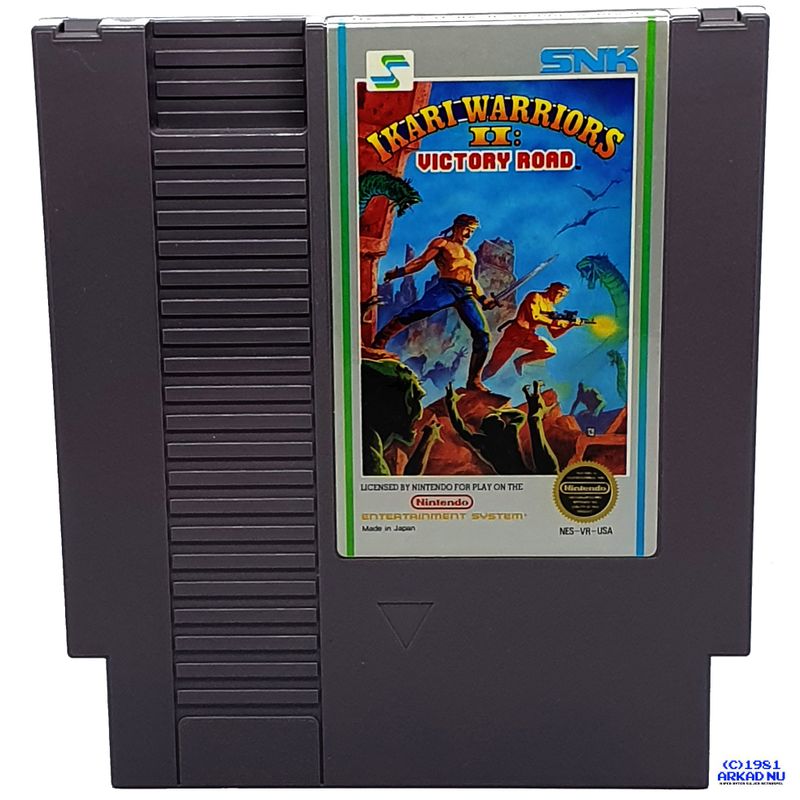 IKARI WARRIORS II VICTORY ROAD NES REV-A