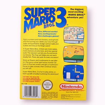 SUPER MARIO BROS 3 NES SCN