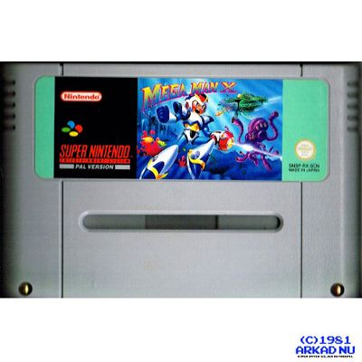 MEGA MAN X SNES