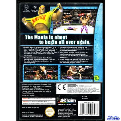 LEGENDS OF WRESTLING GAMECUBE