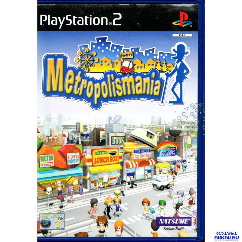 METROPOLISMANIA PS2