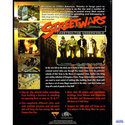 STREET WARS CONSTRUCTOR UNDERWORLD PC BIGBOX