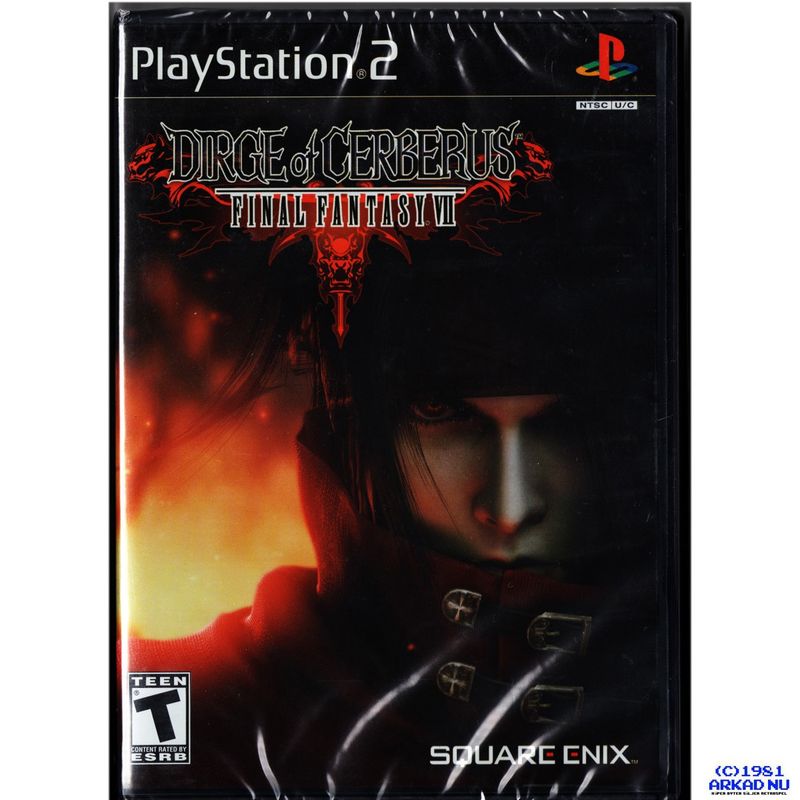 DIRGE OF CERBERUS FINAL FANTASY VII PS2 NTSC USA