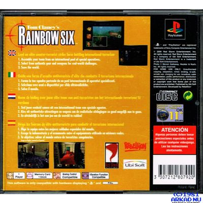 TOM CLANCYS RAINBOW SIX PS1