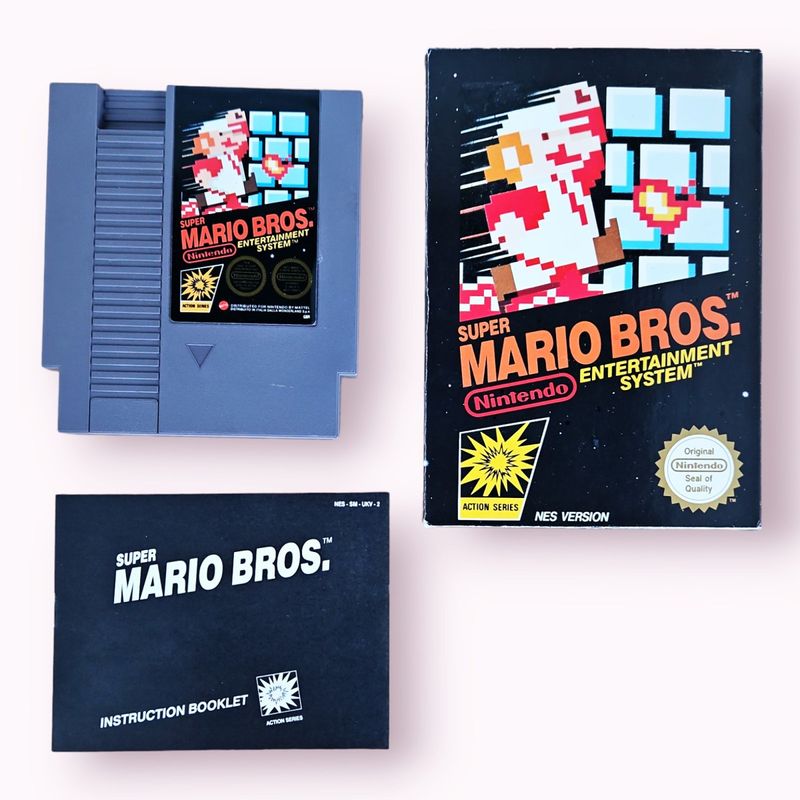 SUPER MARIO BROS ACTION SERIER NES UKV PAL-A