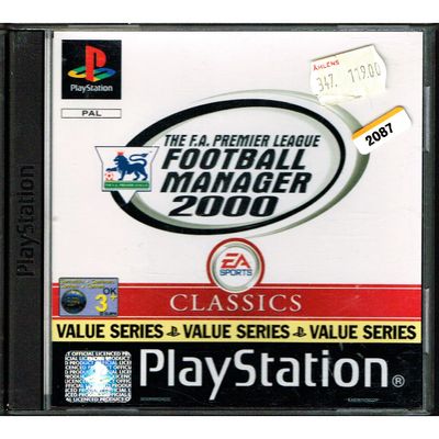 THE FA PREMIER LEAGUE FOOTBALL MANAGER 2000 PS1