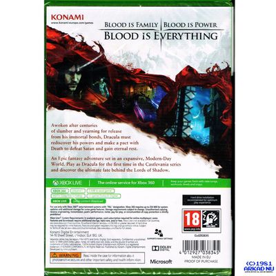 CASTLEVANIA LORDS OF SHADOW 2 XBOX 360