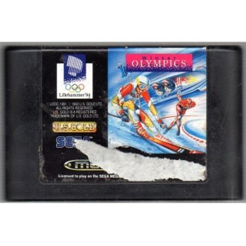 WINTER OLYMPICS MEGADRIVE