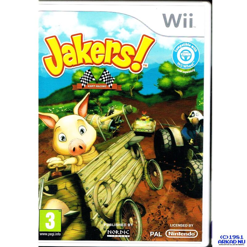 JAKERS KART RACING WII