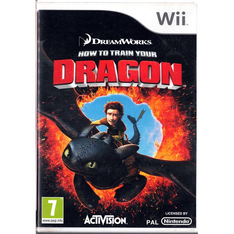 HOW TO TRAIN YOUR DRAGON WII