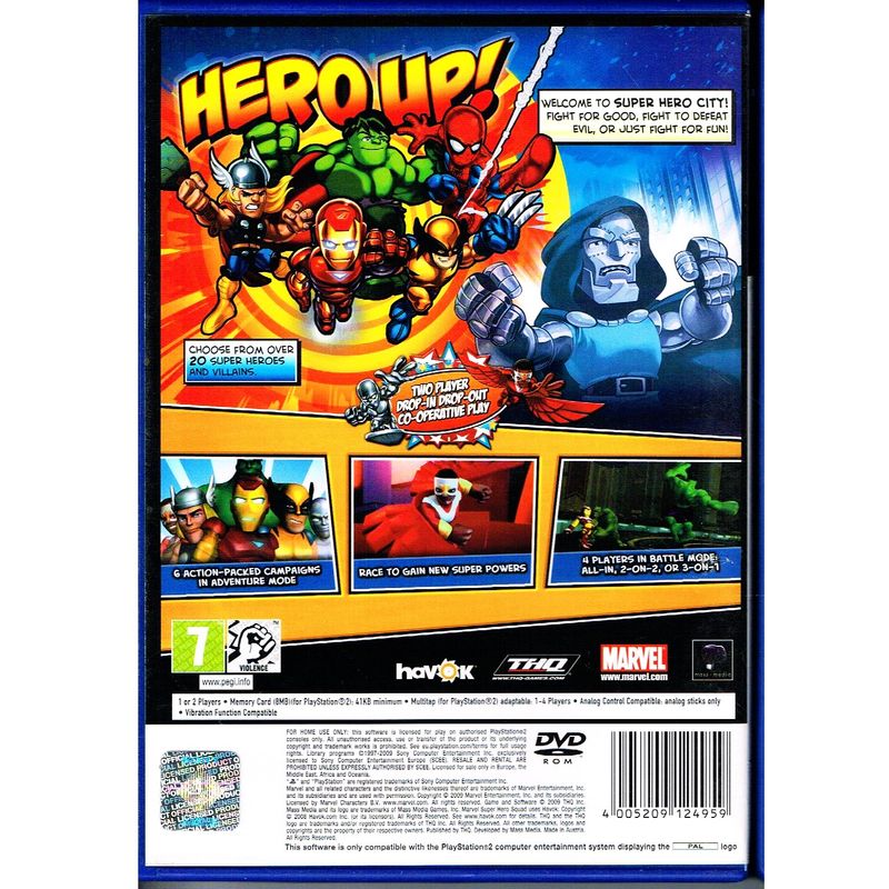 MARVEL SUPER HERO SQUAD PS2