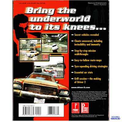 DRIVER 2 PRIMAS OFFICIAL STRATEGY GUIDE