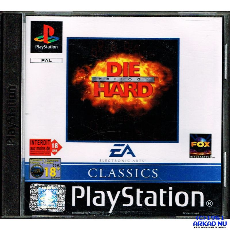 DIE HARD TRILOGY PS1