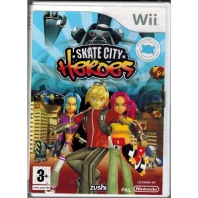 SKATE CITY HEROES WII