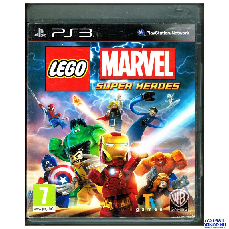 LEGO MARVEL SUPER HEROES PS3