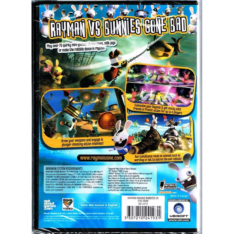 RAYMAN RAVING RABBIDS PC