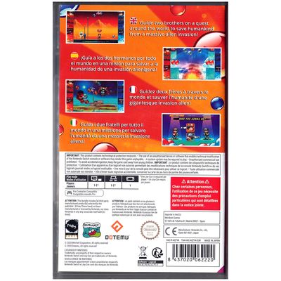PANG ADVENTURES BUSTER EDITION SWITCH