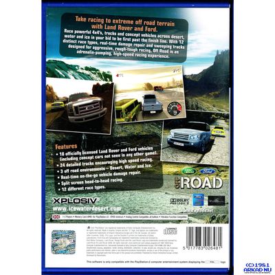 LAND ROVER FORD OFF ROAD PS2