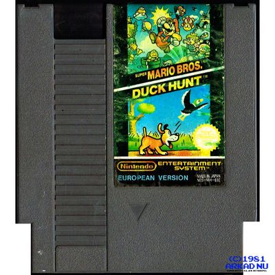 SUPER MARIO BROS + DUCK HUNT NES SCN