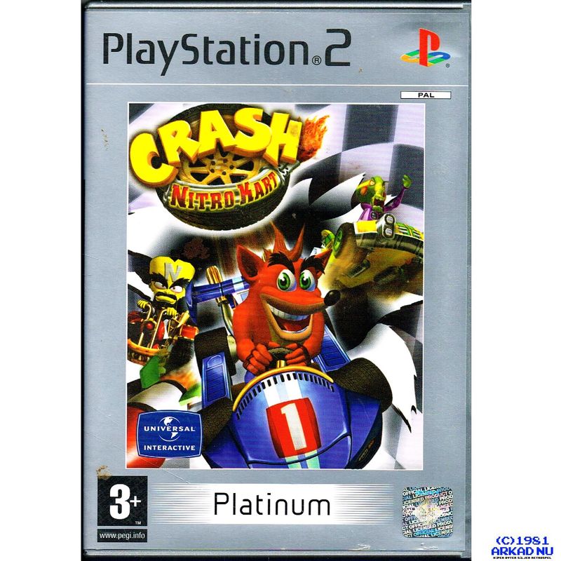 CRASH NITRO KART PS2