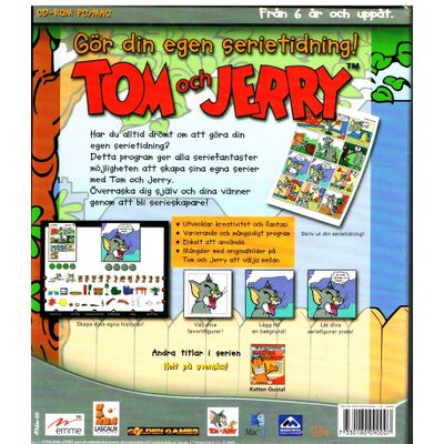 GÖR DIN EGEN SERIETIDNING TOM & JERRY PC/MAC BIGBOX