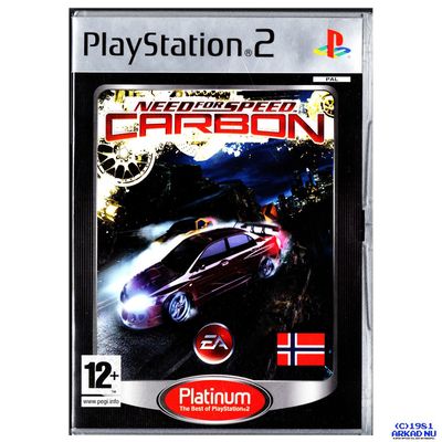 NEED FOR SPEED CARBON PS2 NORSK