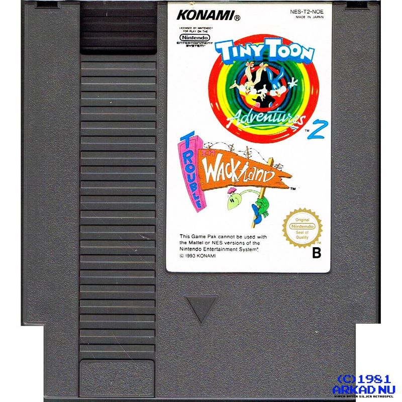 TINY TOON ADVENTURES 2 TROUBLE IN WACKYLAND NES 