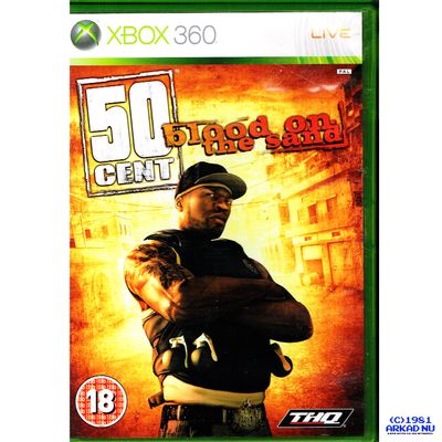 50 CENT BLOOD ON THE SAND XBOX 360