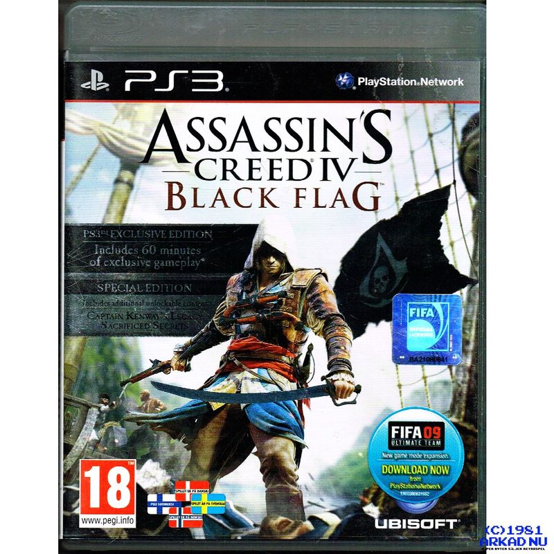 ASSASSINS CREED IV BLACK FLAG SPECIAL EDITION PS3