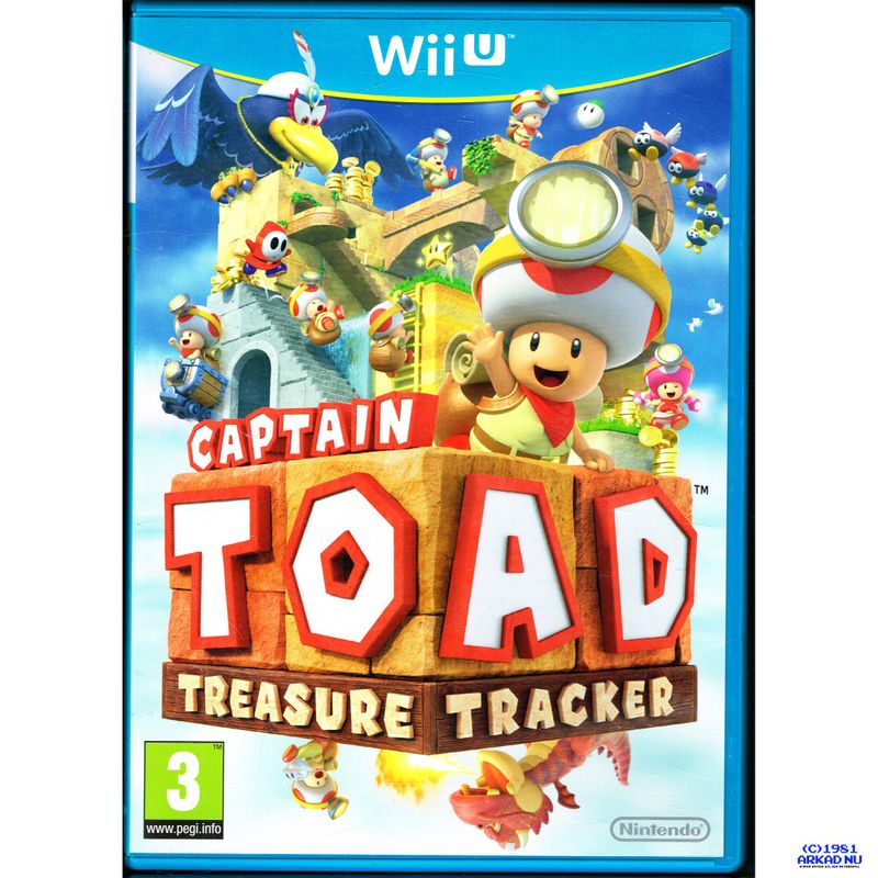 CAPTIAN TOAD TREASURE TRACKER WII U