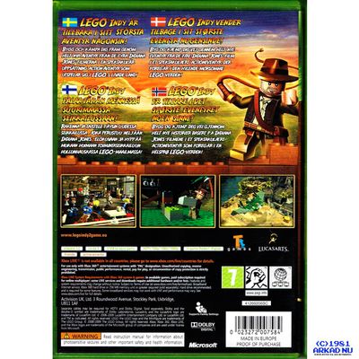 LEGO INDIANA JONES 2 THE ADVENTURE CONTINUES XBOX 360