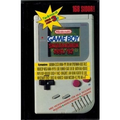 NINTENDO GAMEBOY SPELDAGBOK 1991-1992