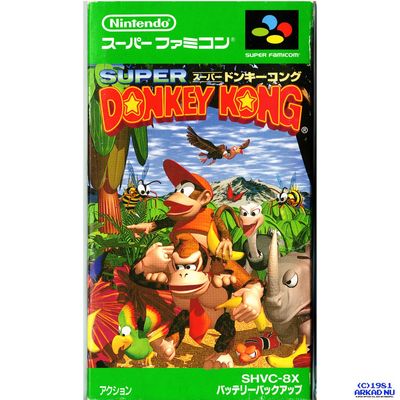 SUPER DONKEY KONG SUPER FAMICOM